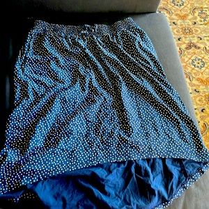 Tea blue polka dot skirt size 16